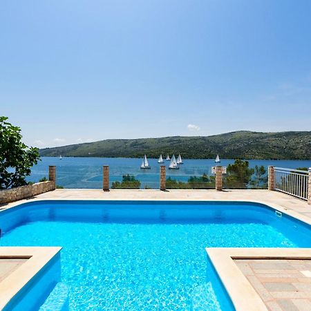 Seaside Villa Near Trogir - Poljica Marina Bagian luar foto